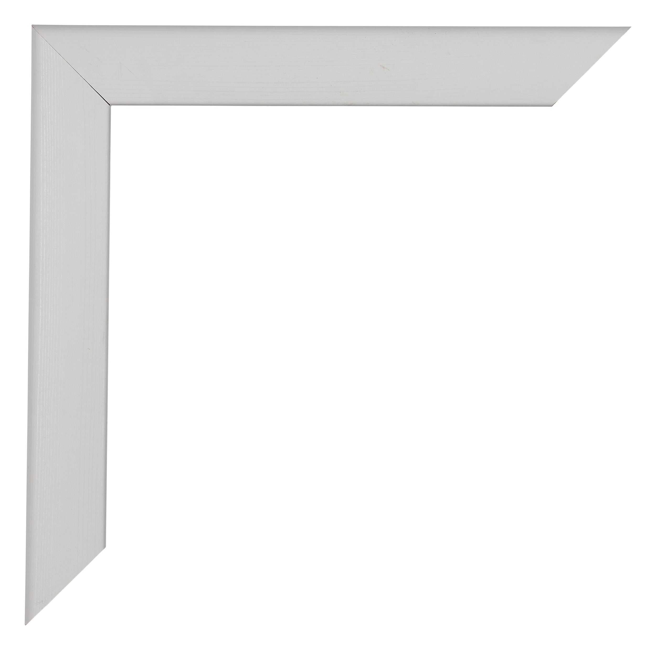 Como MDF Photo Frame 67x98cm White Woodgrain Corner | Yourdecoration.com