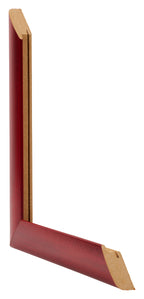 Como MDF Photo Frame 67x98cm Wine Red Swept Intersection | Yourdecoration.com