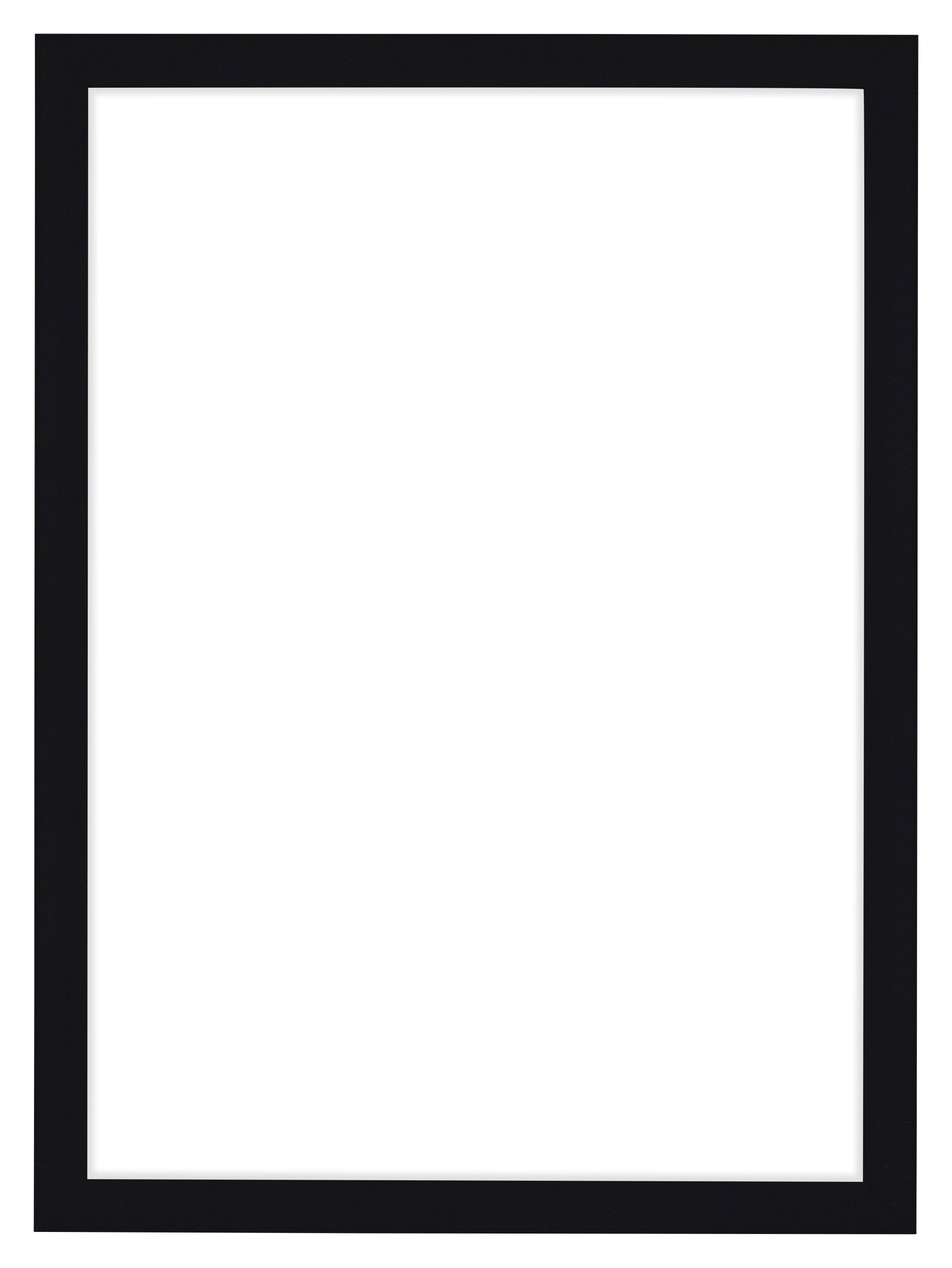 Como MDF Photo Frame 68x98cm Black High Gloss Front | Yourdecoration.com