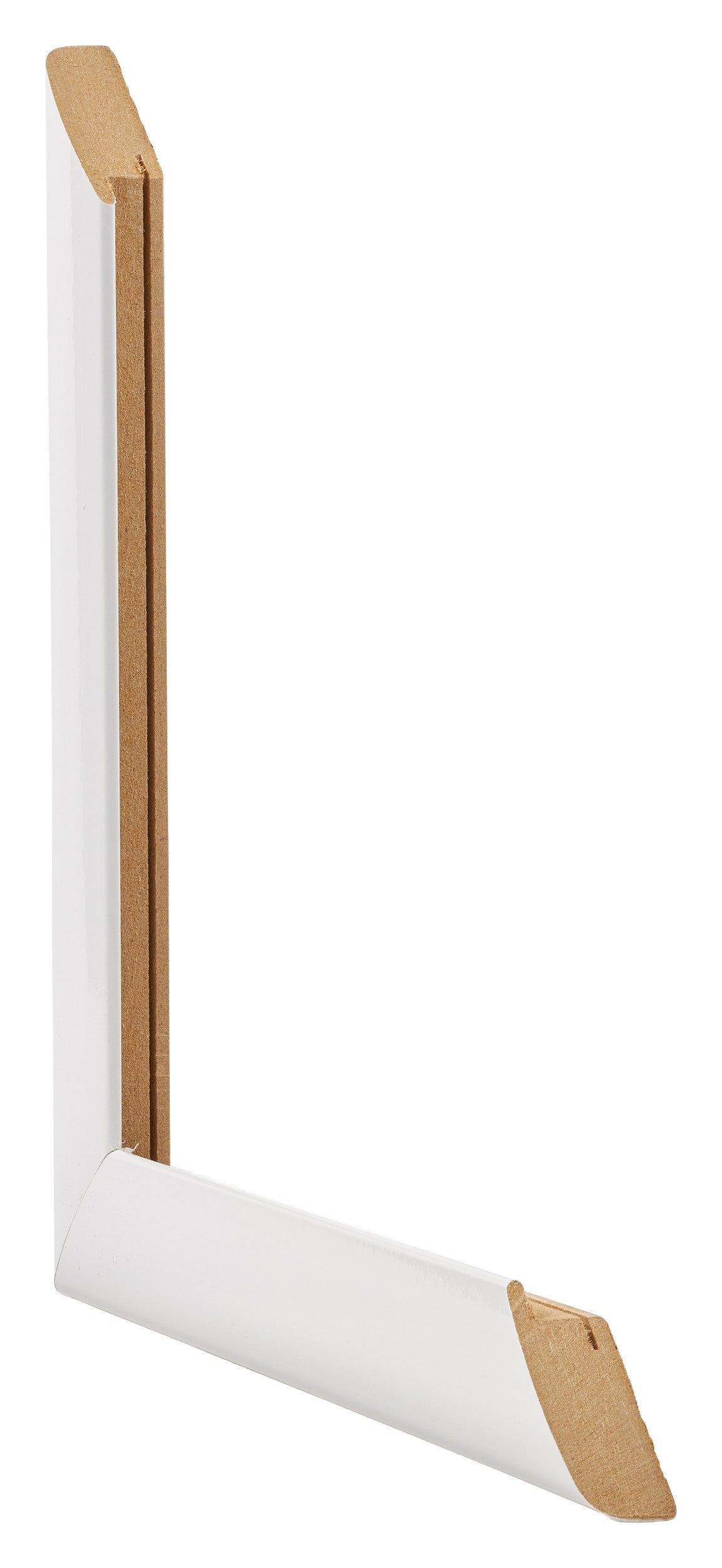 Como MDF Photo Frame 68x98cm White High Gloss Intersection | Yourdecoration.com