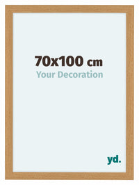 Como MDF Photo Frame 70x100cm Beech Front Size | Yourdecoration.com