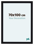 Como MDF Photo Frame 70x100cm Black High Gloss Front Size | Yourdecoration.com