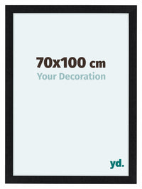 Como MDF Photo Frame 70x100cm Black Matte Front Size | Yourdecoration.com