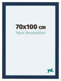 Como MDF Photo Frame 70x100cm Dark Blue Swept Front Size | Yourdecoration.com