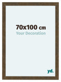Como MDF Photo Frame 70x100cm Gold Antique Front Size | Yourdecoration.com