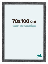 Como MDF Photo Frame 70x100cm Gray Swept Front Size | Yourdecoration.com