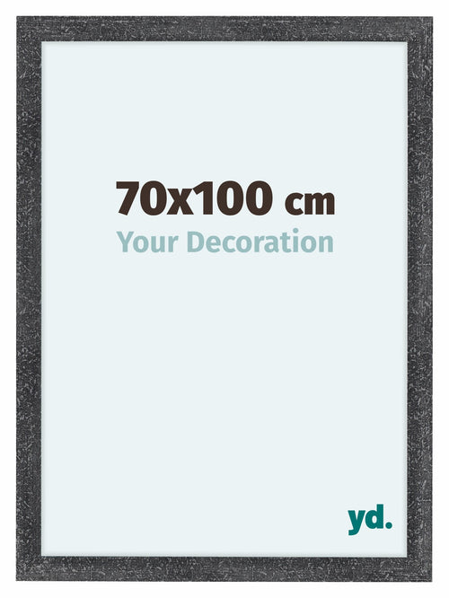 Como MDF Photo Frame 70x100cm Gray Swept Front Size | Yourdecoration.com