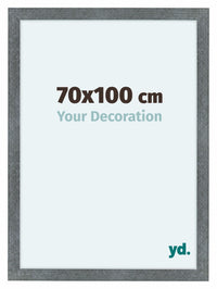 Como MDF Photo Frame 70x100cm Iron Swept Front Size | Yourdecoration.com