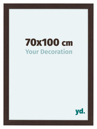 Como MDF Photo Frame 70x100cm Oak Dark Front Size | Yourdecoration.com