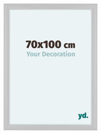 Como MDF Photo Frame 70x100cm White High Gloss Front Size | Yourdecoration.com