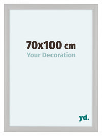 Como MDF Photo Frame 70x100cm White Woodgrain Front Size | Yourdecoration.com