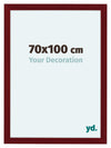 Como MDF Photo Frame 70x100cm Wine Red Swept Front Size | Yourdecoration.com