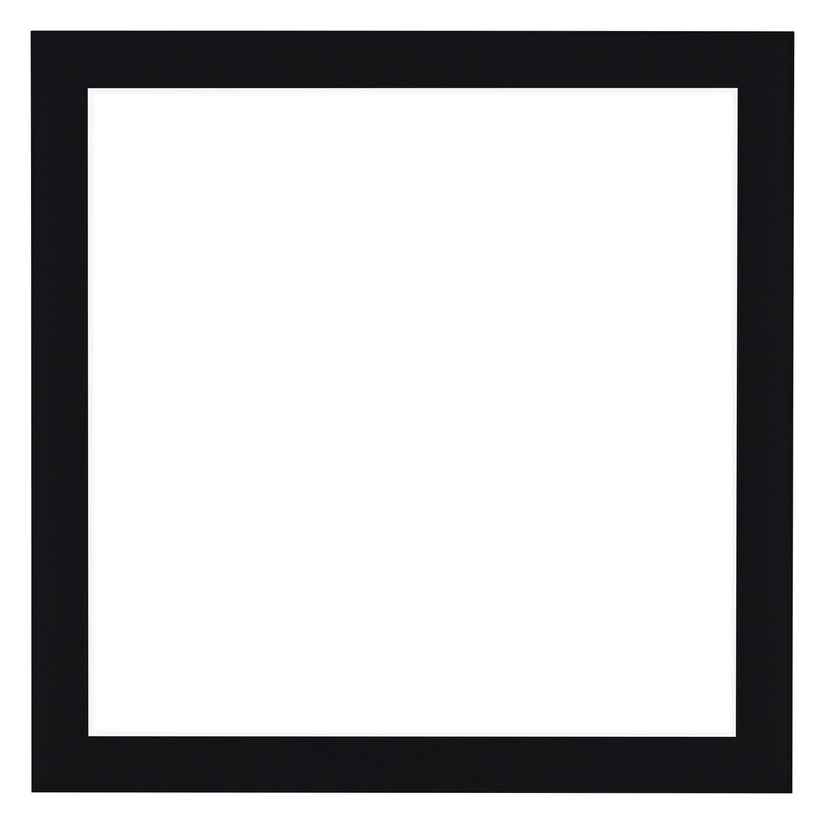 Como MDF Photo Frame 70x70cm Black High Gloss Front | Yourdecoration.com