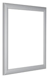 Como MDF Photo Frame 70x70cm Silver Matte Front Oblique | Yourdecoration.com