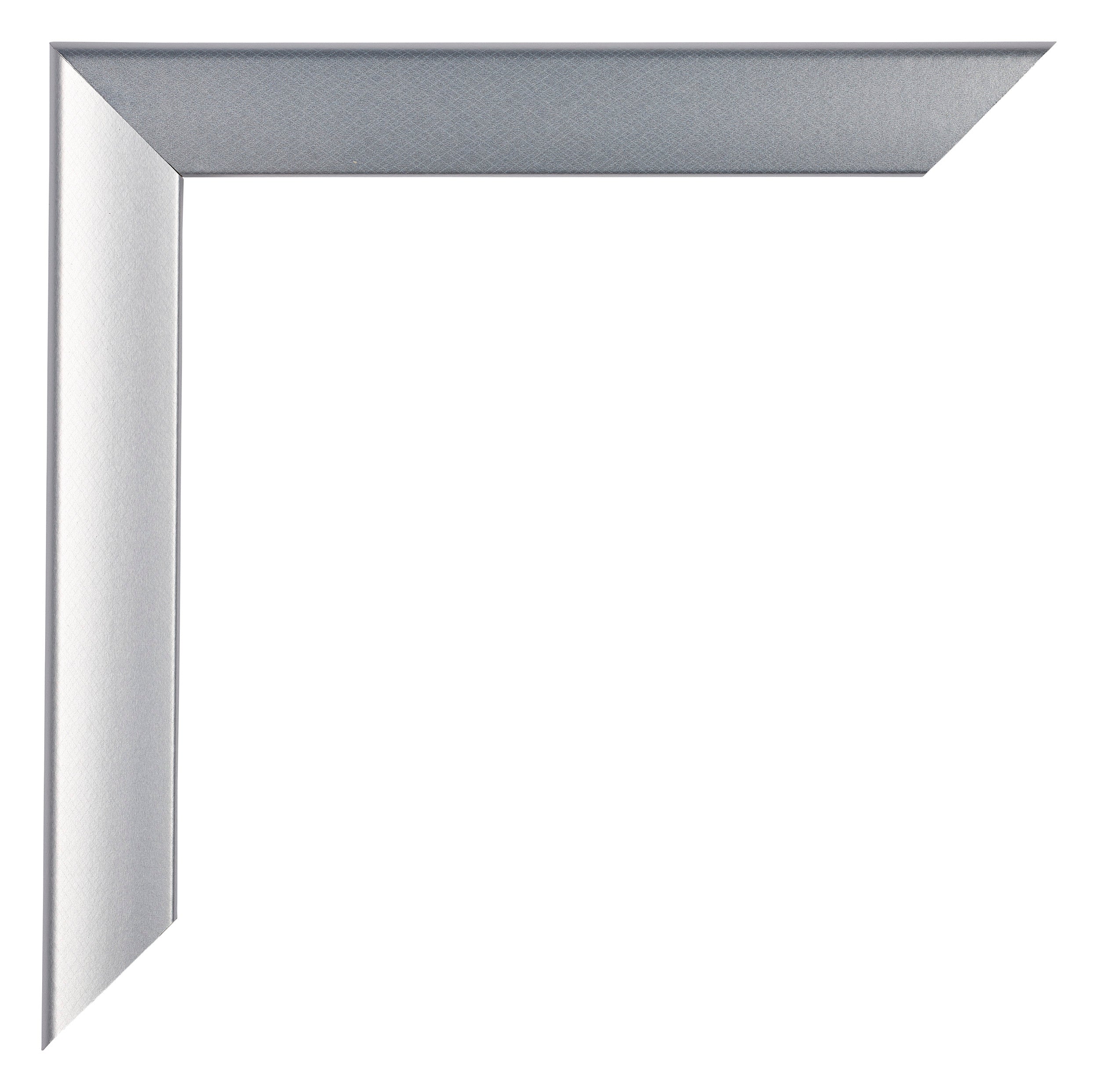 Como MDF Photo Frame 70x90cm Aluminium Brushed Corner | Yourdecoration.com