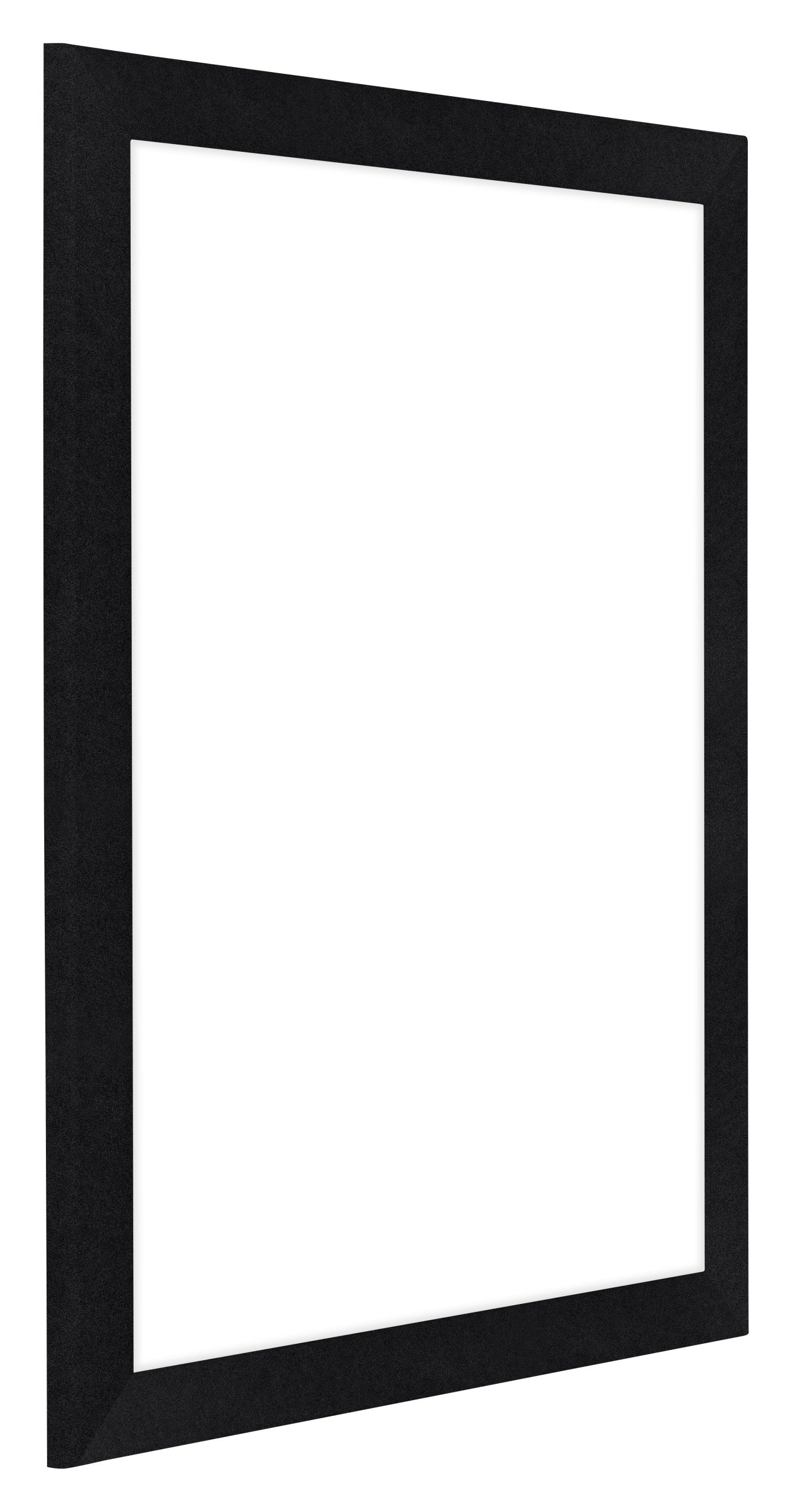 Como MDF Photo Frame 70x90cm Black Matte Front Oblique | Yourdecoration.com