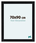 Como MDF Photo Frame 70x90cm Black Matte Front Size | Yourdecoration.com
