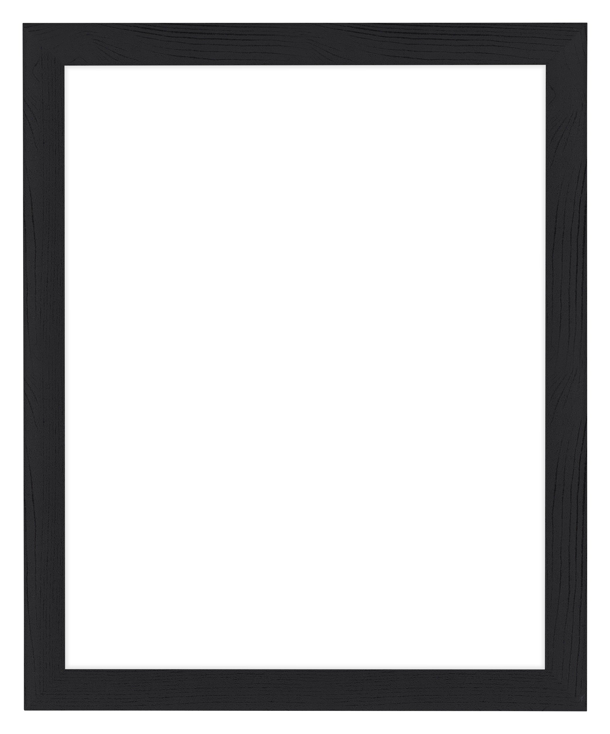 Como MDF Photo Frame 70x90cm Black Woodgrain Front | Yourdecoration.com