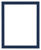 Como MDF Photo Frame 70x90cm Dark Blue Swept Front | Yourdecoration.com
