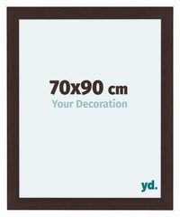 Como MDF Photo Frame 70x90cm Oak Dark Front Size | Yourdecoration.com