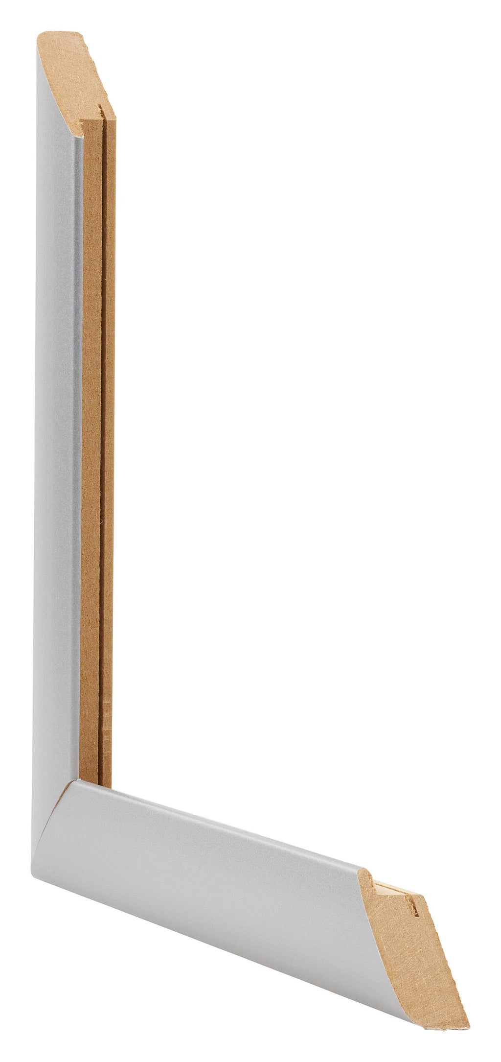 Como MDF Photo Frame 70x90cm Silver Matte Intersection | Yourdecoration.com
