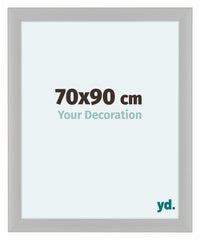Como MDF Photo Frame 70x90cm White Woodgrain Front Size | Yourdecoration.com