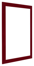 Como MDF Photo Frame 70x90cm Wine Red Swept Front Oblique | Yourdecoration.com