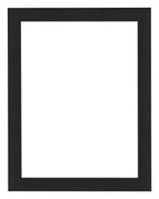Como MDF Photo Frame 75x100cm Black Woodgrain Front | Yourdecoration.com
