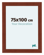 Como MDF Photo Frame 75x100cm Cherry Front Size | Yourdecoration.com