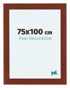 Como MDF Photo Frame 75x100cm Cherry Front Size | Yourdecoration.com