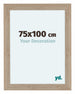 Como MDF Photo Frame 75x100cm Oak Light Front Size | Yourdecoration.com