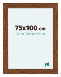Como MDF Photo Frame 75x100cm Oak Rustiek Front Size | Yourdecoration.com