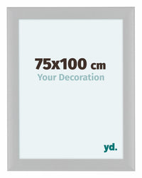 Como MDF Photo Frame 75x100cm White High Gloss Front Size | Yourdecoration.com