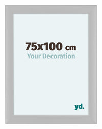 Como MDF Photo Frame 75x100cm White Matte Front Size | Yourdecoration.com