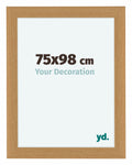 Como MDF Photo Frame 75x98cm Beech Front Size | Yourdecoration.com