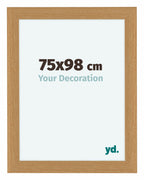 Como MDF Photo Frame 75x98cm Beech Front Size | Yourdecoration.com