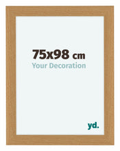 Como MDF Photo Frame 75x98cm Beech Front Size | Yourdecoration.com