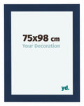 Como MDF Photo Frame 75x98cm Dark Blue Swept Front Size | Yourdecoration.com
