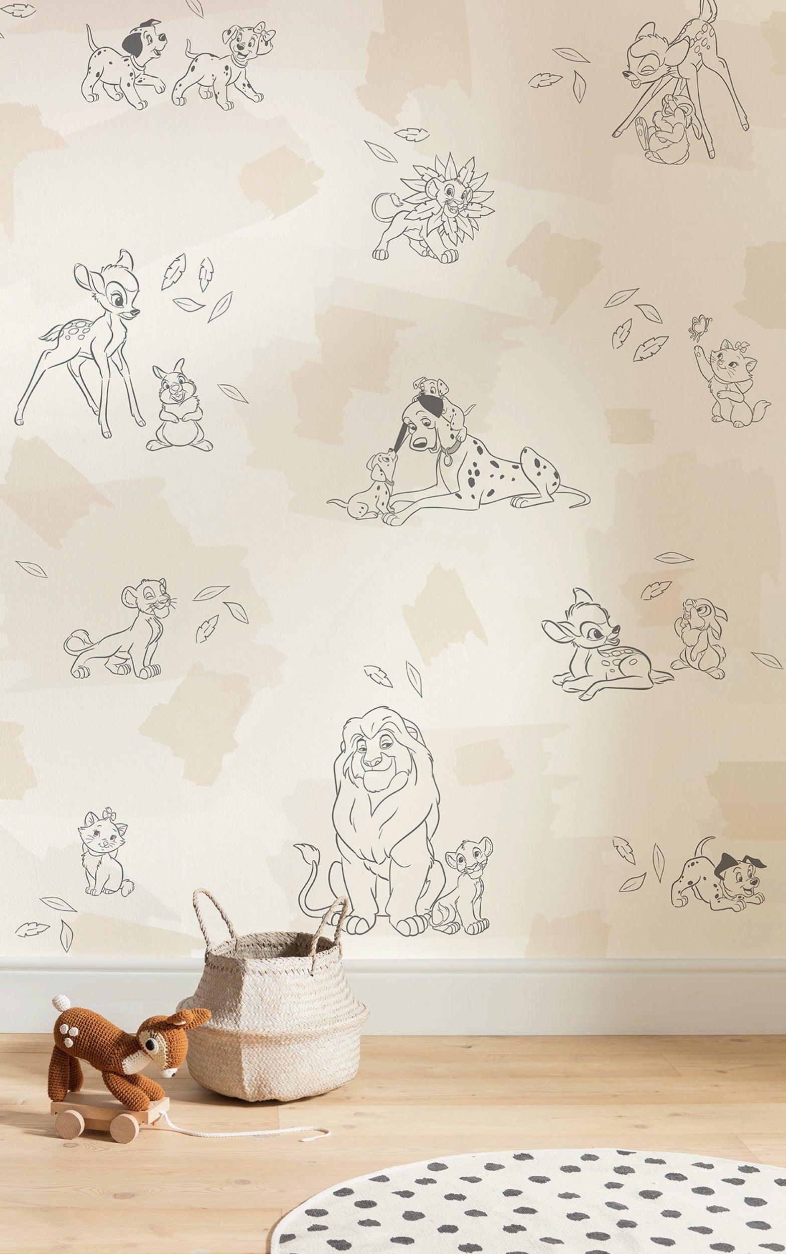 Disney Animals Interior Wall Mural DX4 225 | Yourdecoration.com