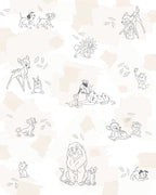 Disney Animals Wall Mural DX4 225 | Yourdecoration.com