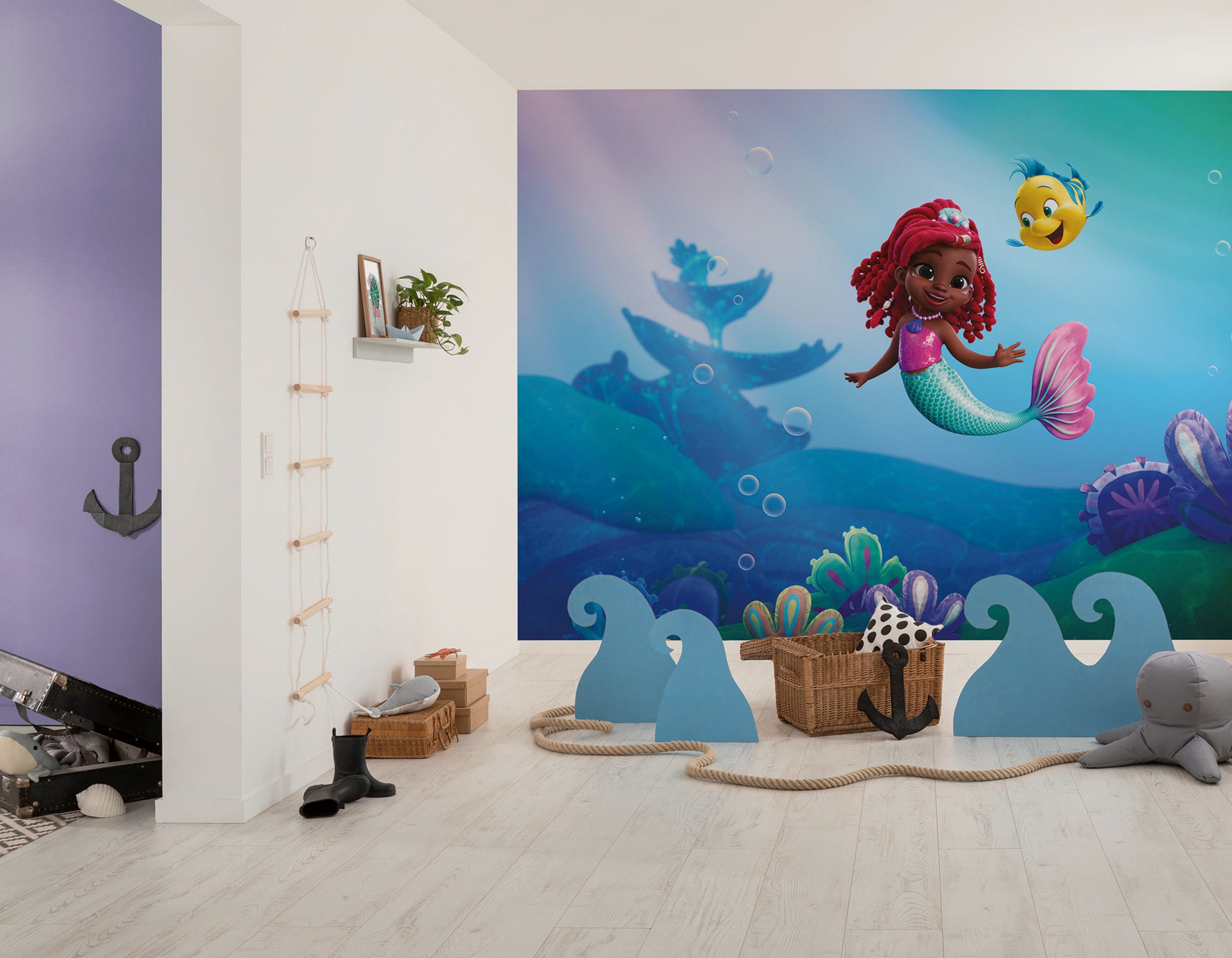Disney Ariel Disney Junior Friends Interior Wall Mural DX8 191 | Yourdecoration.com
