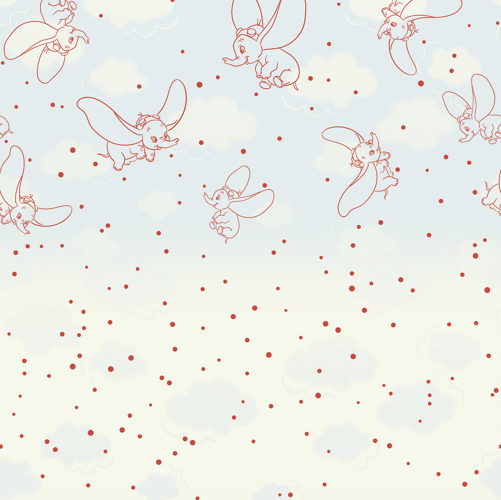 Disney Dumbo Clouds Wall Mural DX5 246 | Yourdecoration.com