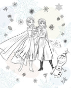 Disney Frozen Sketch Sisters Wall Mural DX4 223 | Yourdecoration.com