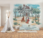 Disney Lady and the Tramp Sweet Home Interior Wall Mural DX6 190 | Yourdecoration.com