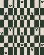 Disney Mickey Mouse Green Chess Wall Mural DX4 187 | Yourdecoration.com
