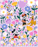 Disney Mickey Mouse and Minnie Mouse Botanical Spring Wall Mural DX4 175 | Yourdecoration.com
