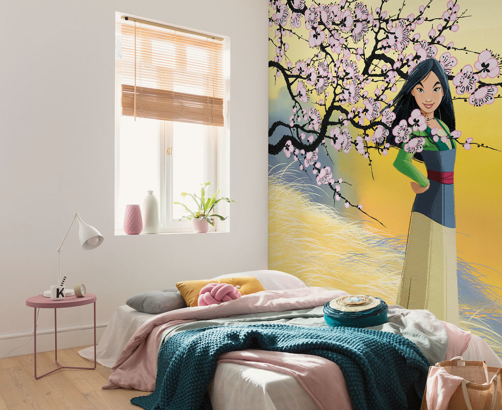 Disney Mulan Cherry Blossoms Interior Wall Mural DX4 226 | Yourdecoration.com