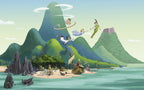 Disney Peter Pan and the lost boys Wall Mural DX8 234 | Yourdecoration.com