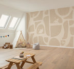 Disney The Lion King Animals and Shapes Interior Wall Mural DX8 218 | Yourdecoration.com