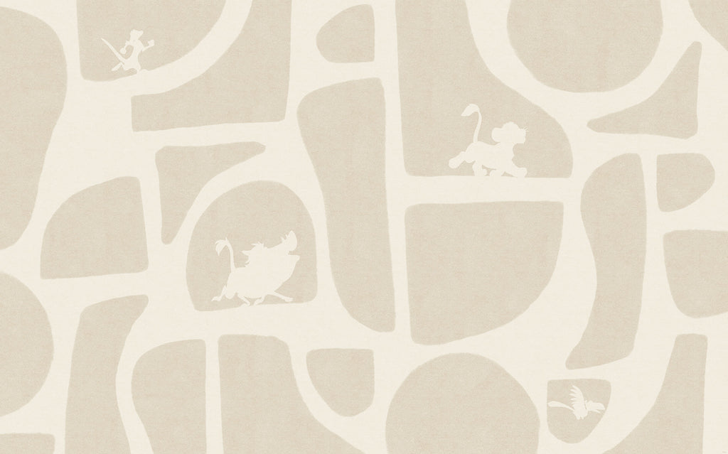 Disney The Lion King Animals and Shapes Wall Mural DX8 218 | Yourdecoration.com